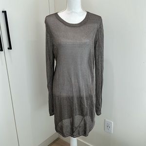 Leith metallic dress